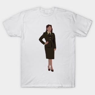 Green army girl T-Shirt